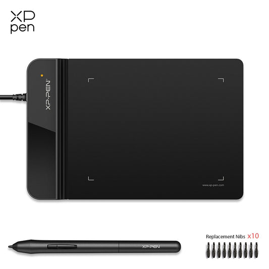 XPPen G430S Drawing Tablet 4x3 Inch Graphic Tablet Digital Tablet 8192 Level Mini Tablet for OSU Game with Battery-free Stylus