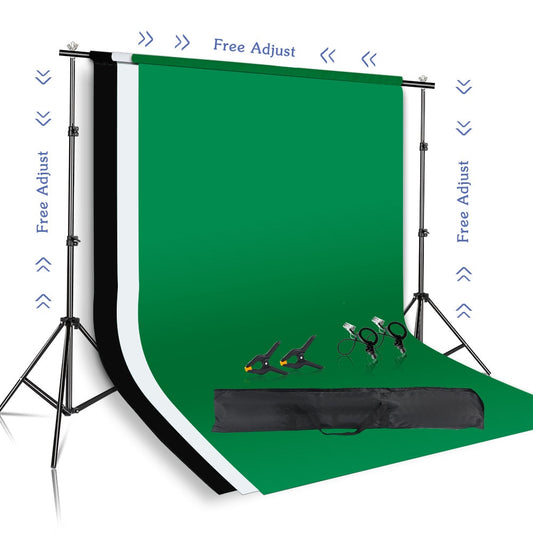 SH Photography Background Stand Kit With Adjustable Stand Support System Backdrops For Photo Studio Chromakey Green Screen Frame