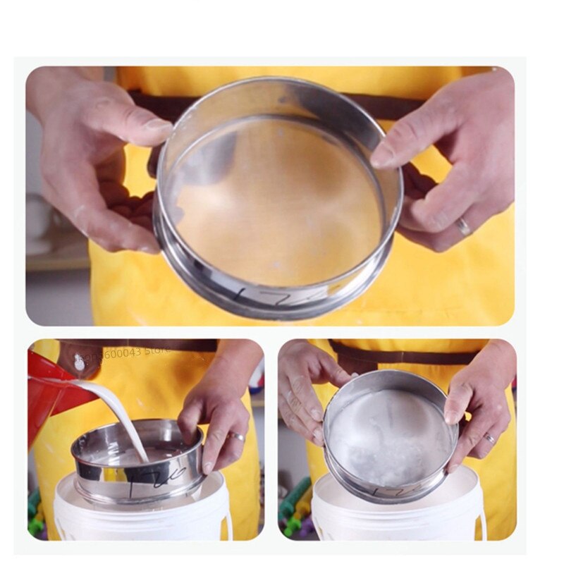 Ceramic Glaze Sieve Filter Sieve Stainless Steel DIY Polymer Clay